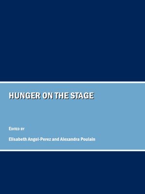 cover image of Hunger on the Stage